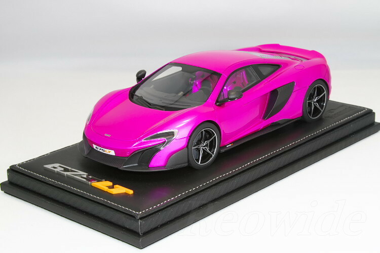 テクノモデル 1/18 マクラーレン 675 LT 2015 フラッシュピンク 20台限定 Tecnomodel McLaren 675 LT Flash Pink T18-EX01C