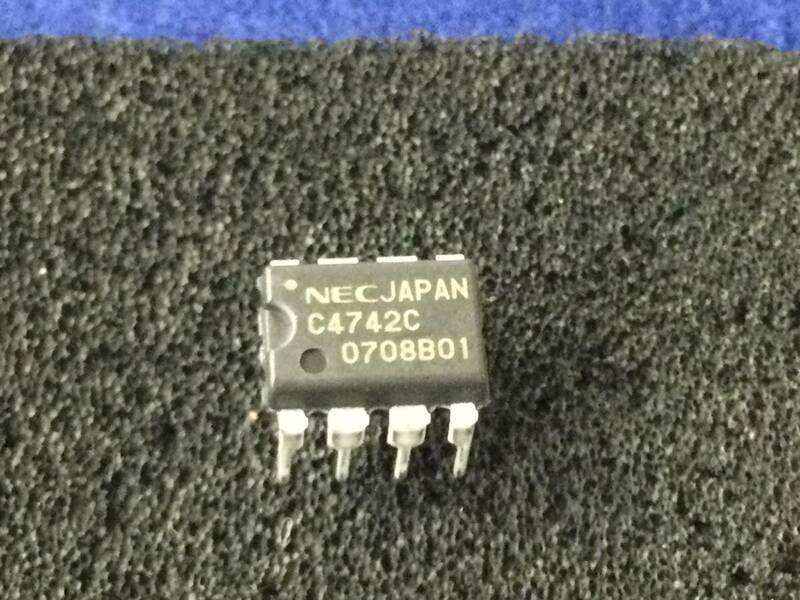 UPC4742C【即決即納】NEC 2回路入り Op. アンプ ギターエフェクター C4742C [425PgK/278961M] NEC Dual Op Amp ４個セット