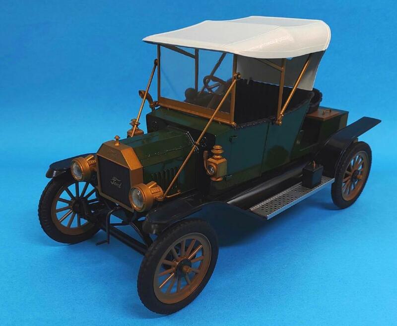 1912　FORD T (フォード　Ｔ型)　1/16　ユニオン　完成品