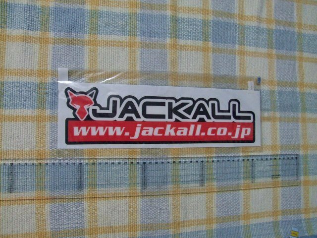 Jackall！ジャッカル/文字柄抜き/ステッカー/シール/ ※ヤフーショッピングストア/レア物商会・健美堂でも大量出品中!