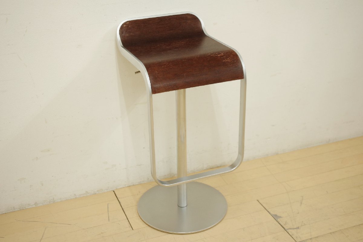 lapalma/ラパルマ LEM/レム カウンターチェア ハイスツール モダン リビング ダイニング 安積伸 イタリア製 デザイナーズ ダークブラウン F