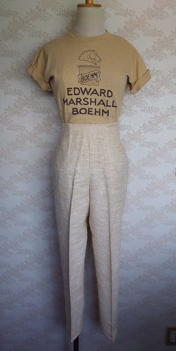 ツイード ツイードパンツ tweed テーパード テーパードパンツ スラックス パンツ vintage ヴィンテージ ビンテージ 古着 古着屋　ユーズド