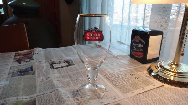 希少　Stella Artois　ビールグラス　50cl　特大
