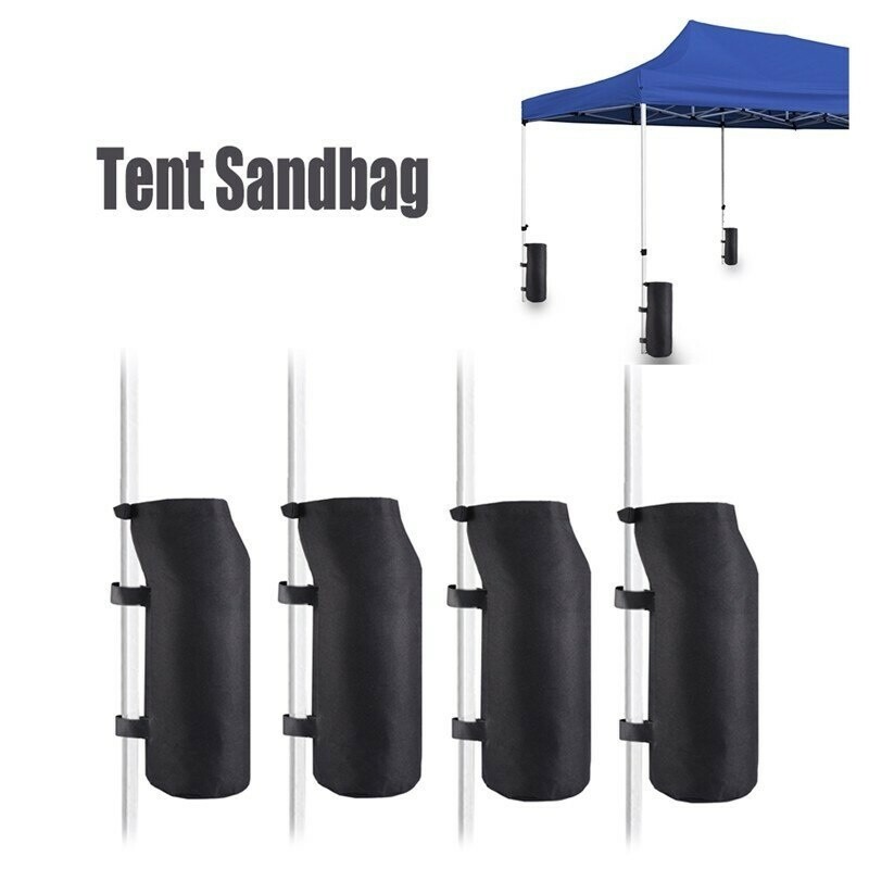 Y1190：4PCS 屋外 テント サンドバッグ 防風 キャンプ ウェイトバッグ テントレッグ ビーチテント レギンス ウェイトバッグ