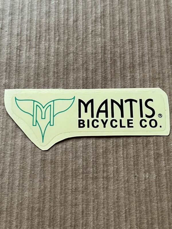 MANTIS BICYCLE CO. STICKER (original)(valuable)(end of production) 1995 vintage rare