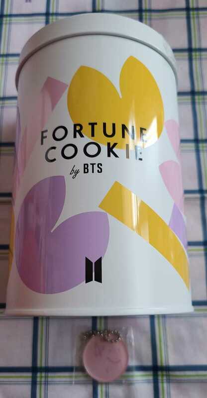 BTS 防弾少年団 FC公式グッズ FORTUNE COOKIE缶 フォーチュンクッキー缶 V テヒョン キムテヒョン テテ