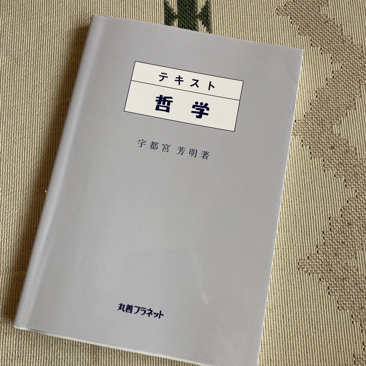 テキスト哲学／宇都宮芳明(著者)
