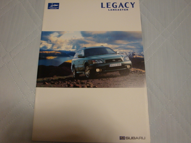 ★SUBARU　スバル　LEGACY　レガシィ　ツーリングワゴン　ランカスター　カタログ　2002年5月版　全29P