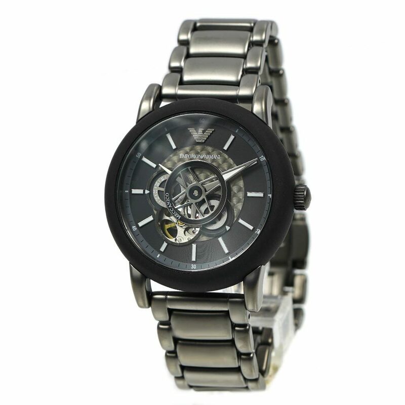 エンポリオアルマーニ 腕時計 メンズ EMPORIO ARMANI ルイージ メカニコ 自動巻き AR60010