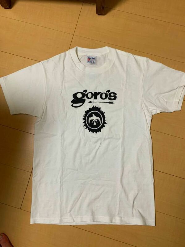 激レア 本物！新品未使用 試着のみ goro's ゴローズ Tシャツ Lサイズ 白黒