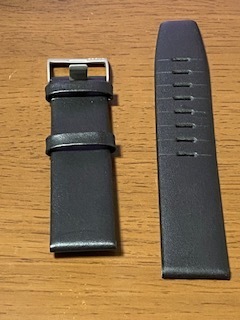 未使用　＊　BRAUN　GENUIE LEATHER　：　ベルト　③