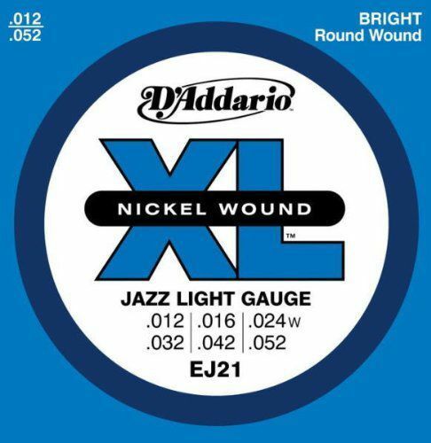 DAddario（ダダリオ）　エレキギター弦　JAZZ LIGHT GAUGE EJ21 ポイント消化 送料無料 買いだおれ