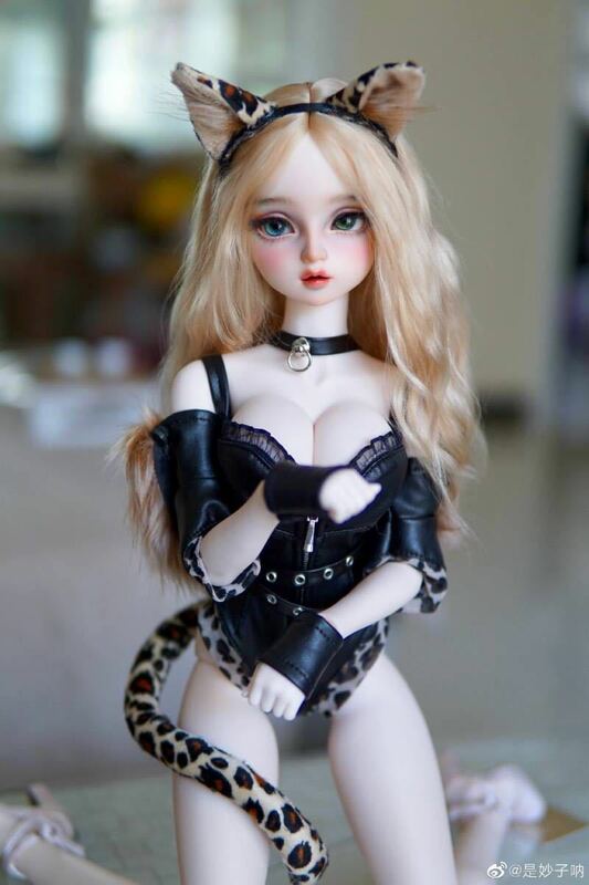 BJD用 球体関節人形用 衣装セット doll ドール用 DD/SDサイズ人形用 猫 撮影 BIA-014