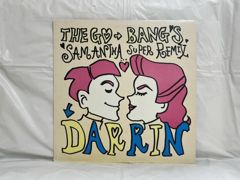 ★V048★ LP レコード The Go-Bang's / Samantha (Super Remix) ゴーバンズ 非売品