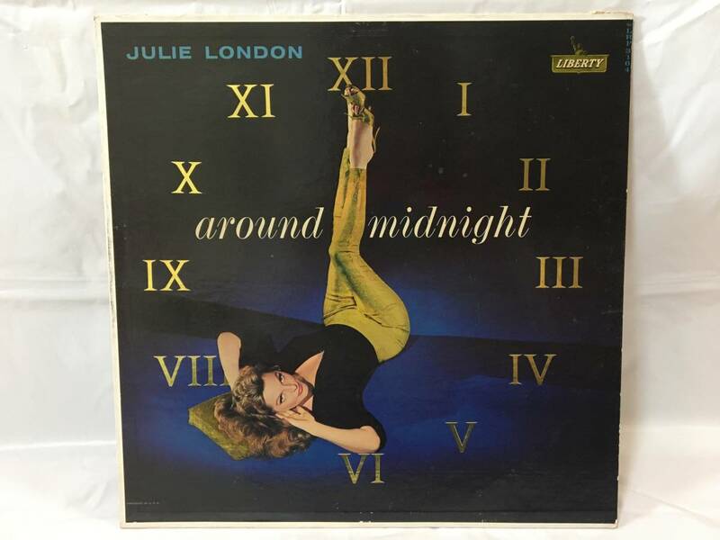 ☆V081☆LP レコード JULIE LONDON Around Midnight US盤