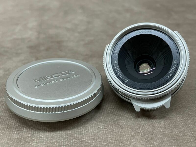 ミノルタ G-ROKKOR 28mm 1:3.5 φ40.5mm MINOLTA 光学機器 カメラレンズ コニカ