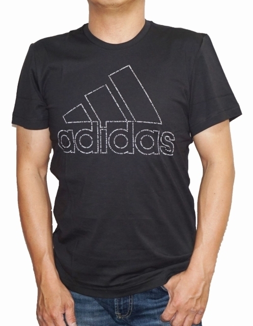 アディダス adidas 半袖Tシャツ 黒 DI0271 トレーニングウエア メンズ 速乾 吸水 透湿 吸汗 夏物 ランニング フィットネス 表記サイズM