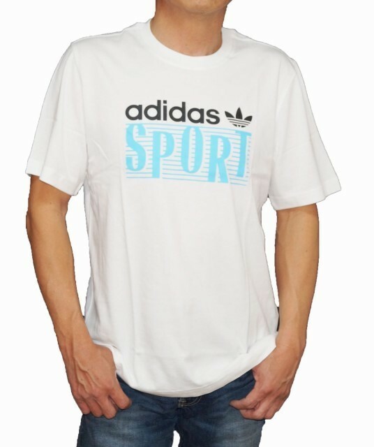 アディダス adidas オリジナルス 半袖Tシャツ 白 FM3350 メンズ 夏物 ホワイト Originals 表記サイズL