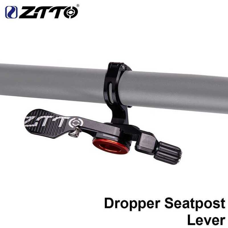 ZTTO MTBドロッパーポストリモートレバー Mtb マウンテンロードバイク シートチューブスイッチ高さケーブル調整可能