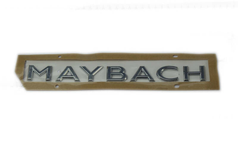 ★送料無料★Mercedes-Benz Maybach Emblem Rear ベンツ マイバッハ リア エンブレム バッジ クロム A22281733
