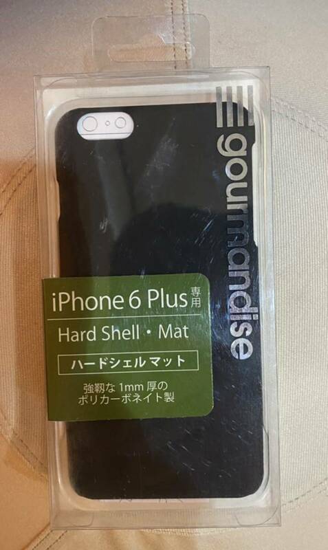 ☆ iPhone 6Plus ハードシェルマット黒☆