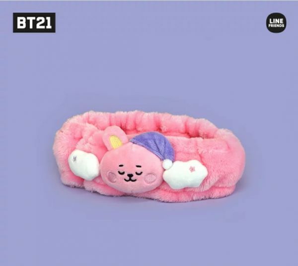 BT21 公式　COOKY ぬいぐるみヘアバンド　韓国　K-POP☆BTS 防弾少年団　ジョングク ヘアバンド　