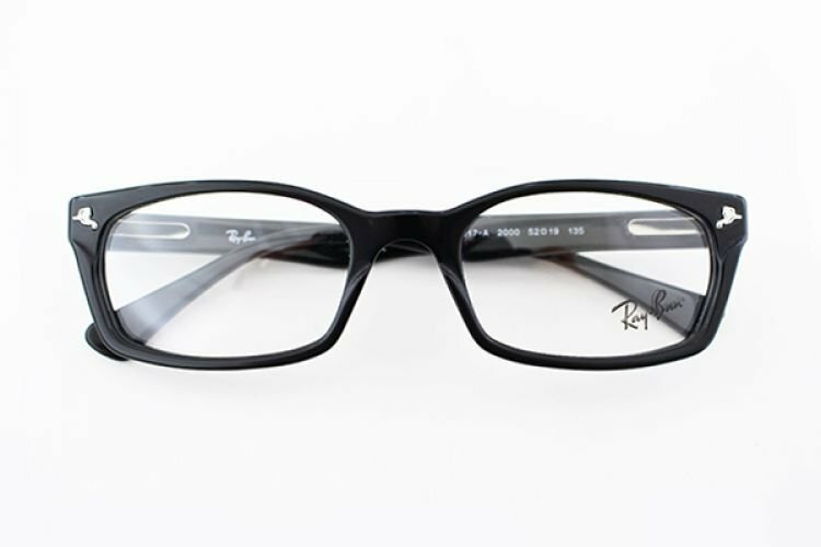 【送料無料】レイバン 眼鏡 メガネ RX5017 2000 メガネフレーム 新品 ブラック ド クロブチ 定番 UVカット 人気 めがね