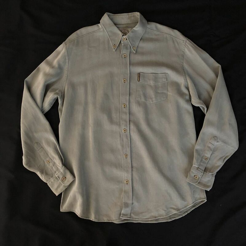 90〜00s ARMANI Jeans ウィップコード B.D Long Sleeve Shirts made in Italy アルマーニ ジーンズ アーカイブ 長袖シャツ イタリア製