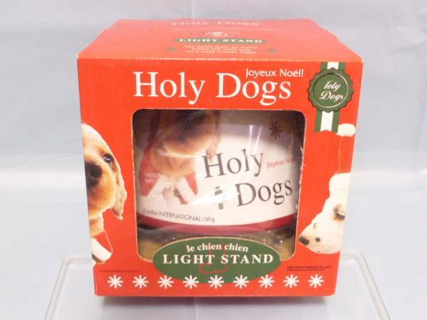 ★。　Holy Dogs　ライトスタンド　( ミニチュアダックスフンド )　非売品　■▼