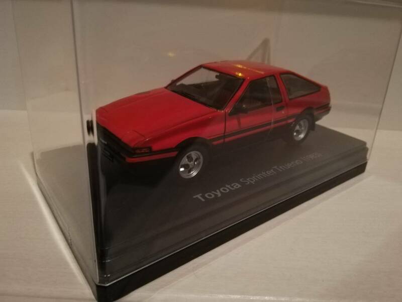 スペシャルスケール1/24国産名車コレクション(69) トヨタ　スプリンタートレノ（1983） (ミニチュアのみ) 新品専用ケース入り