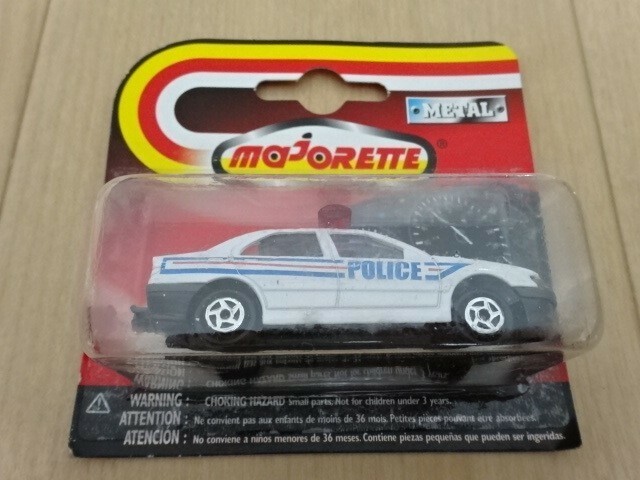 Majorette PEUGEOT 406 POLICE マジョレット プジョー パトカー ミニカー ミニチュアカー