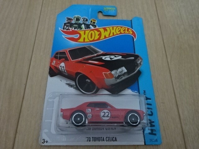 HW Hot WHeeLS '70 TOYOTA CELICA ホットウィール トヨタ セリカ ダルマセリカ 赤/黒 街道レーサー ミニカー ミニチュアカー