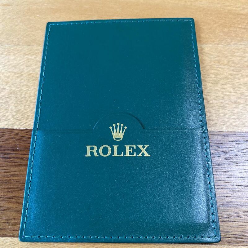 2148【希少必見】ロレックス カードケース 付属品ROLEX 定形94円発送可能