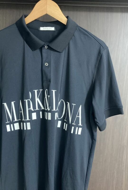 ◆ MARK&LONA // CODE COLLECTION / Polo / ポロシャツ / 半袖 / Black / 正規品 // マーク＆ロナ ◆