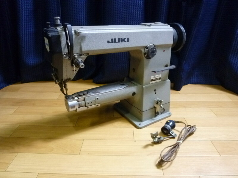 ◎ JUKI ジューキ DSU-145 筒型1本針本縫上下送りミシン 工業用 ミシン ◎