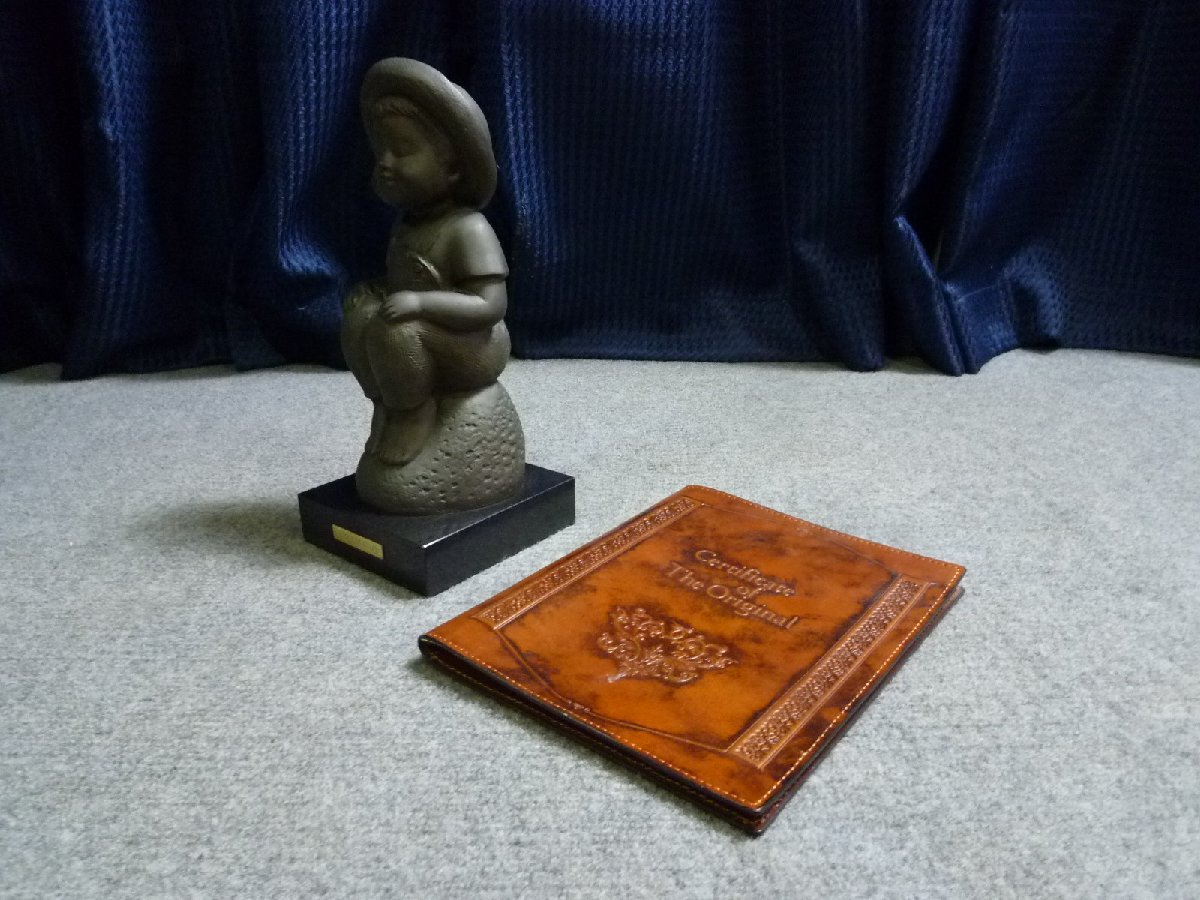 ▲ 玉野勢三 S.TAMANO 「 ゆめ 」 銅製 ブロンズ 置物 ▲