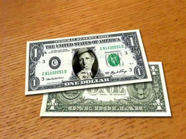 キース・リチャーズ/Keith Richards/本物米国公認1ドル札紙幣2