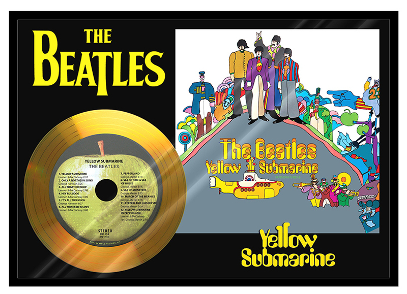 The Beatles/ビートルズ/Yellow Submarine/イエロー・サブマリン/24金ゴールドディスク/証明書付き