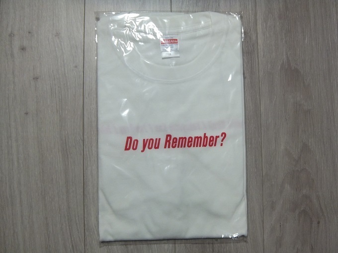 新品未開封 宮本浩次 Do you Remember？Tシャツ L 白/赤プリント☆横山健 YOKOYAMA KEN JUN GRAY JAR-RAH