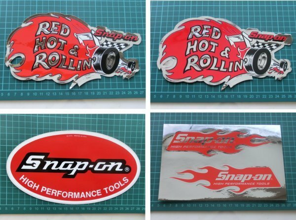 希少　Snap-on　スナップオン　ステッカー　4種セット　オマケあり