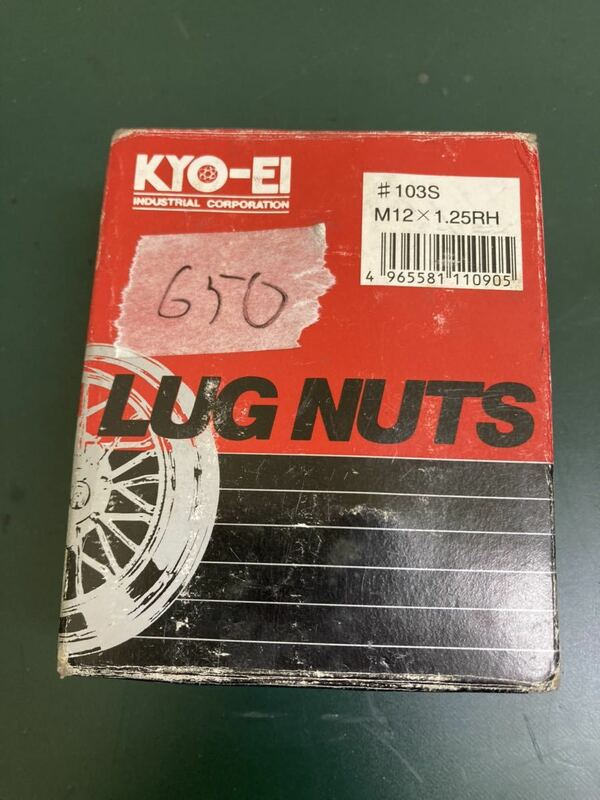 N KYO-EI LUG NUTS ラグナット　M12×1.25RH 16PCS 16個　M12×P1.25