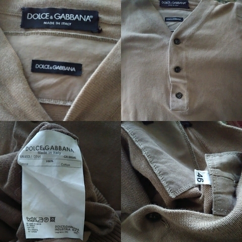 DOLCE＆GABBANA MADE IN ITALY カットソー