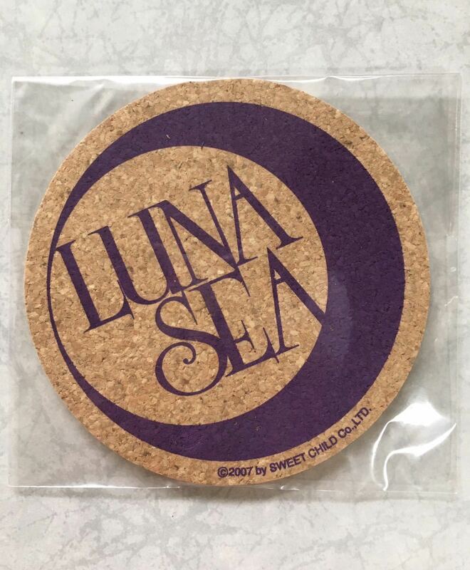 即決 新品未開封 LUNA SEA ファンクラブ限定品 コルクコースター SLAVE