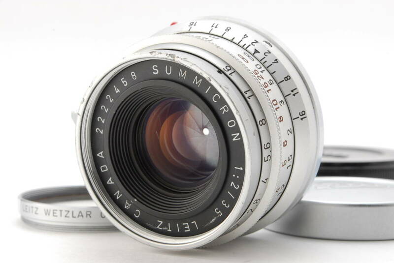 ライカ ズミクロン Leica Summicron M 35mm f2 8枚玉 Mマウント カナダ #36