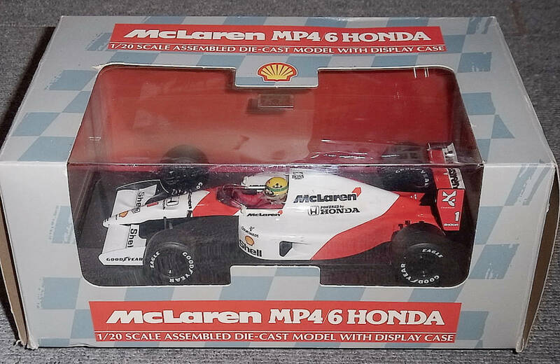 送料込 昭和シェル別注 タミヤ 1/20 マクラーレン ホンダ MP4/6 セナ 1991 田宮 コレクターズクラブ McLaren HONDA SHELL