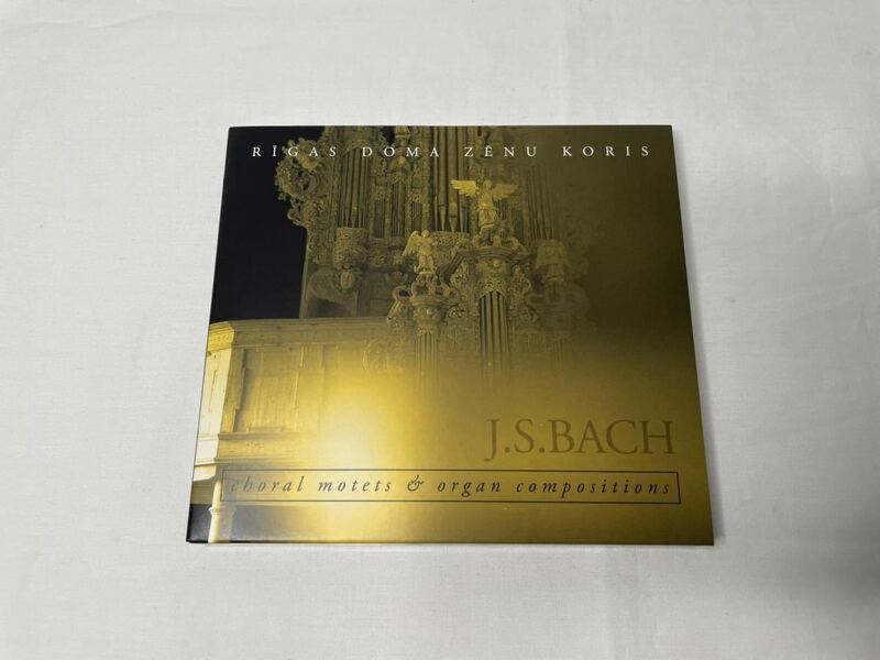 リガ大聖堂少年合唱団 J.S.バッハ RIGAS DOMA ZENU KORIS 合唱 Choral Motets & Organ Compositions CD 2007