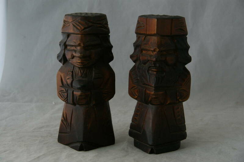ニポポ人形 アイヌ民族 木彫り 北海道