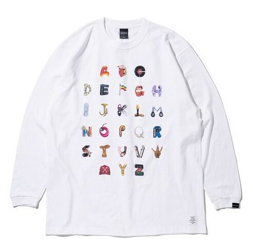 APPLEBUM　"A to Z (mami's Font)" L/S T-shirt XXL