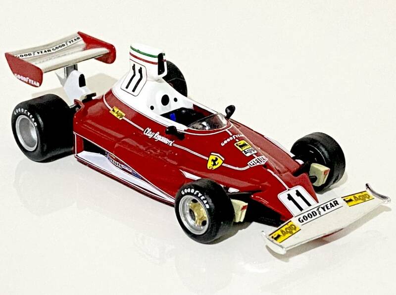 1/43 Ferrari 312T 1975 Clay Regazzoni #11 ◆ 5位 1975 FIA F1 World Championship ◆ フェラーリ - アシェット