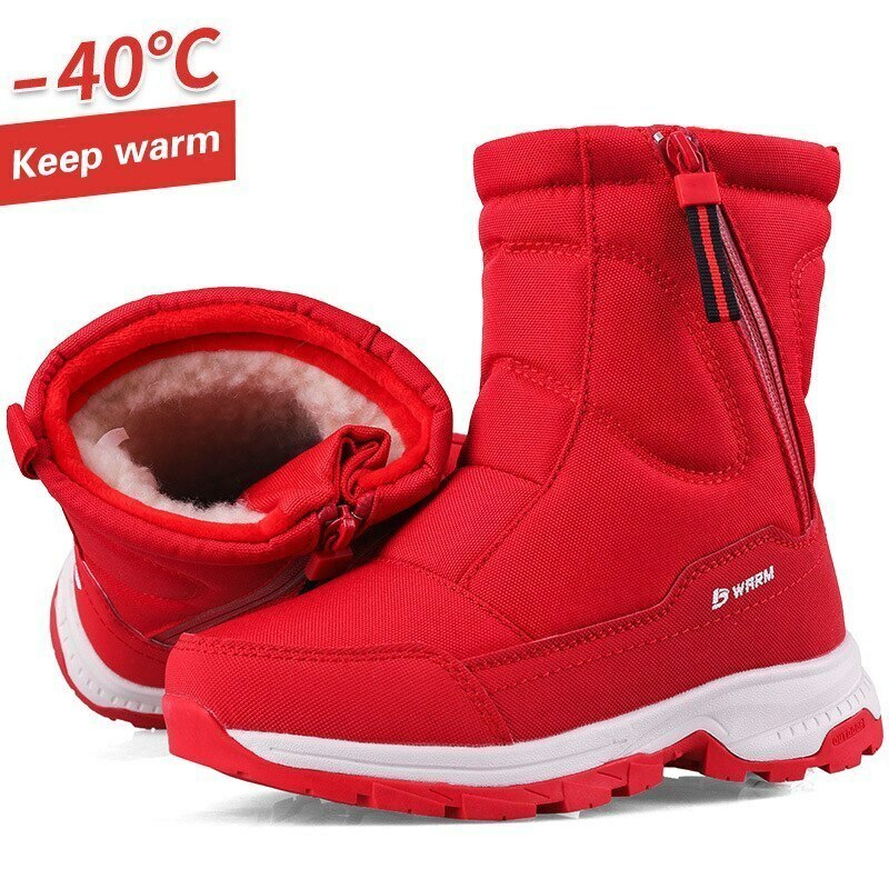 Weh男性は冬の靴ルマン2021雪のブーツ防水ノンスリップ厚い毛皮の冬のブーツ-40度2021トレンドファッション